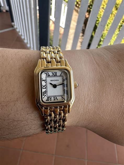 cartier panthere watch dupe sekonda|Cartier Watch alternative .